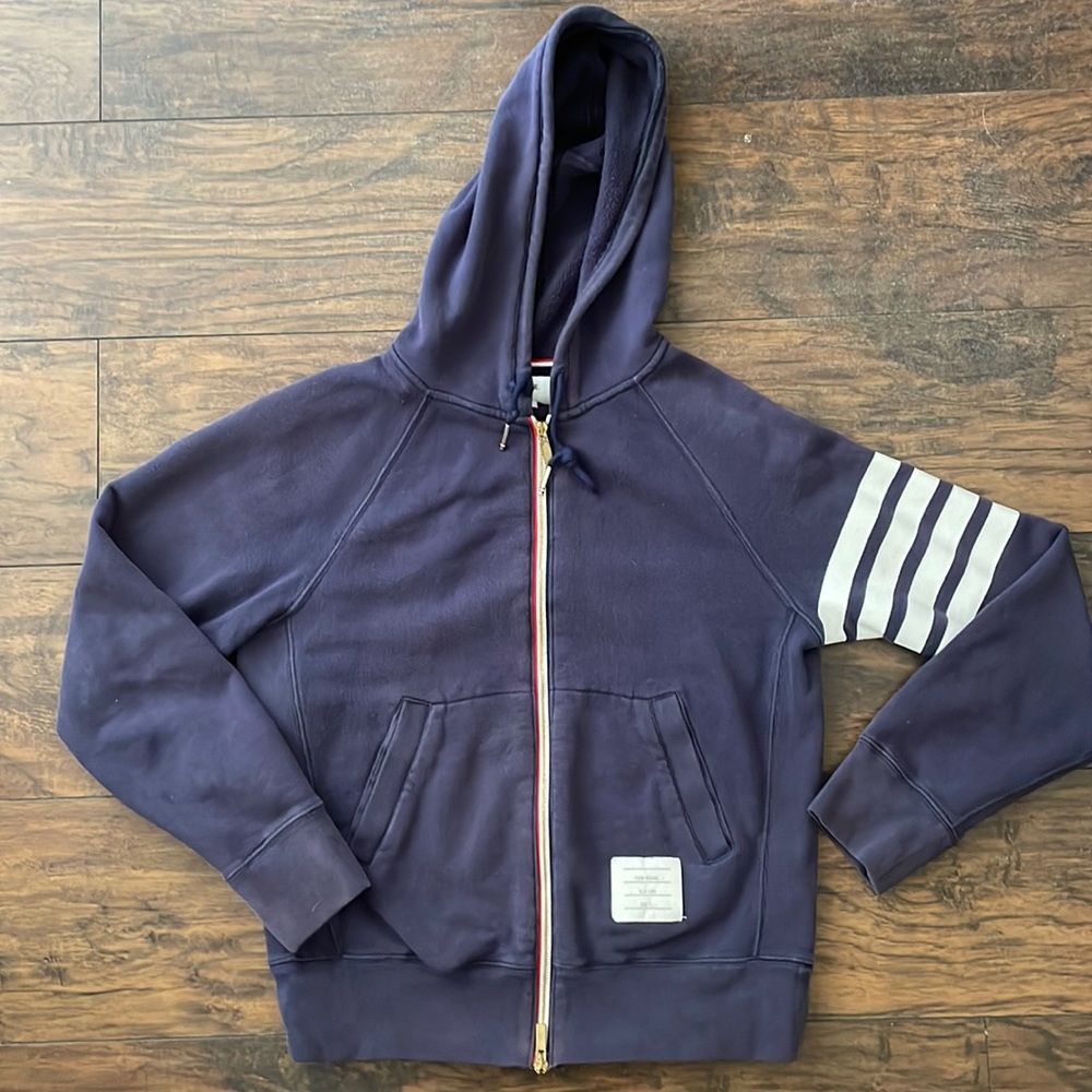 Thom Browne Men’s Classic Hoodie Size 2